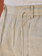 NICHOLS | Zeitlose Leinenhose mit Kordelzug