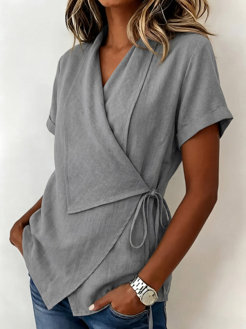 Calyra Wickelbluse - formt subtil und sitzt bequem