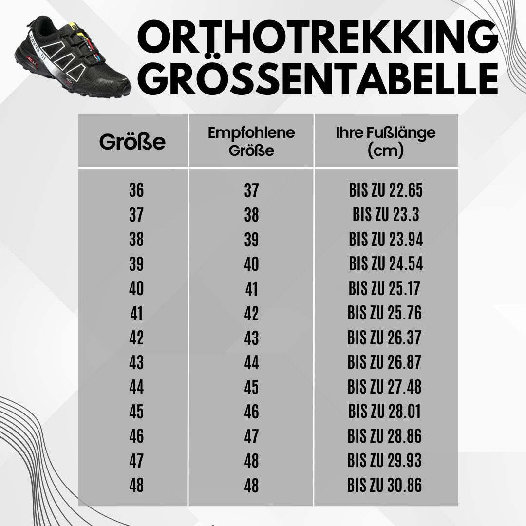 OrthoTrekking | Ergonomischer Wanderschuh für höchsten Komfort