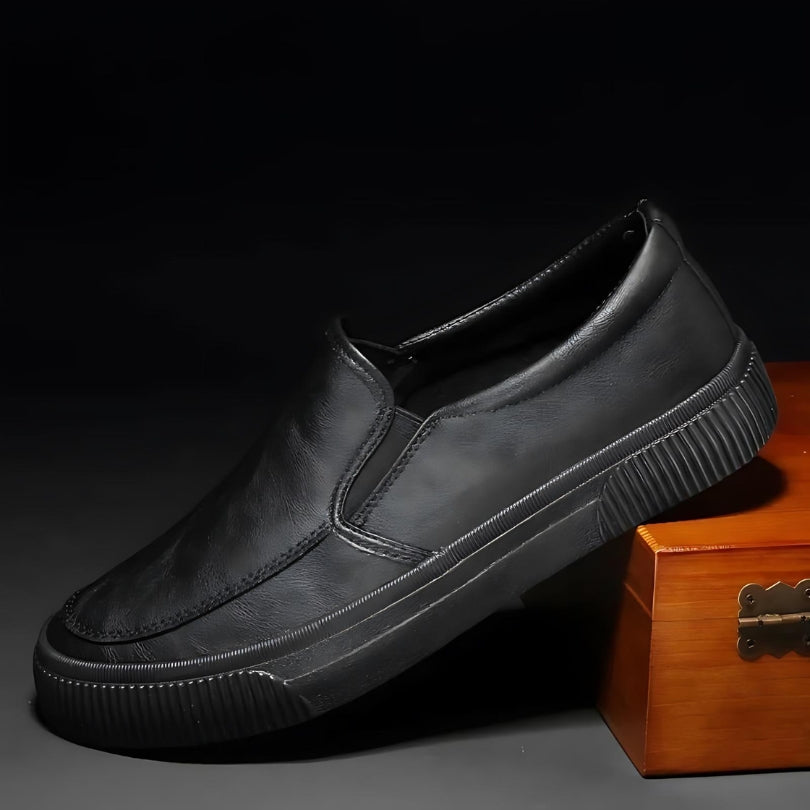 Boulevard Italienisches Leder Slip-On – Eleganter Komfort