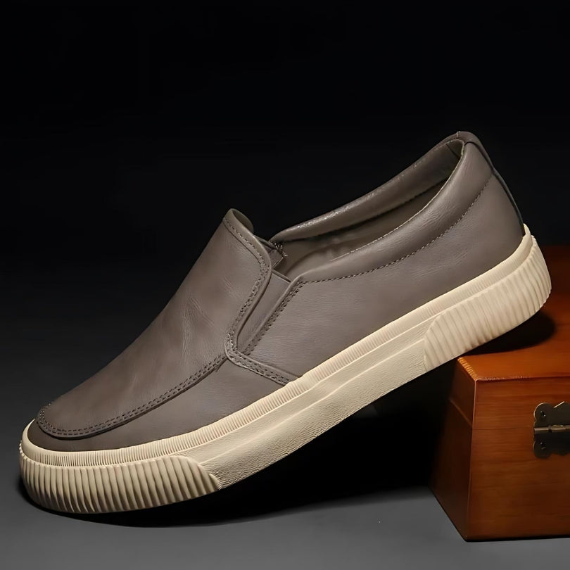 Boulevard Italienisches Leder Slip-On – Eleganter Komfort