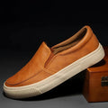 Boulevard Italienisches Leder Slip-On – Eleganter Komfort