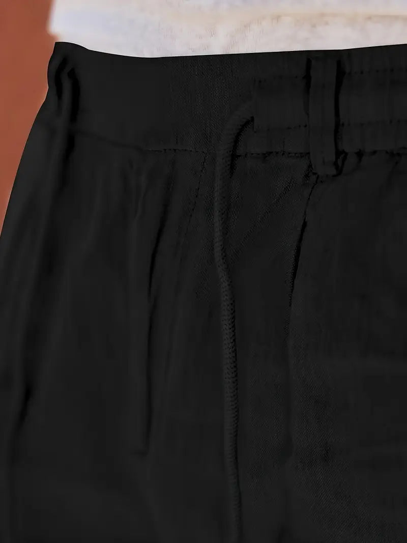 NICHOLS | Zeitlose Leinenhose mit Kordelzug