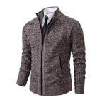 Leon | Eleganter Strickpullover mit Reißverschluss