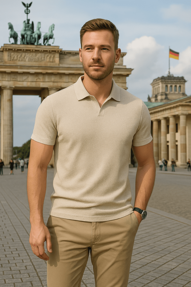 August | Hochwertiges Polo-Shirt für den modernen Mann