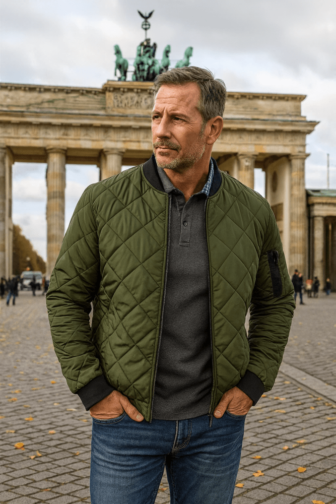 Rainer | Elegante Steppjacke aus hochwertiger Baumwolle