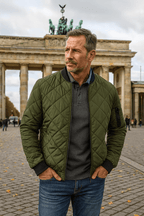 Rainer | Elegante Steppjacke aus hochwertiger Baumwolle
