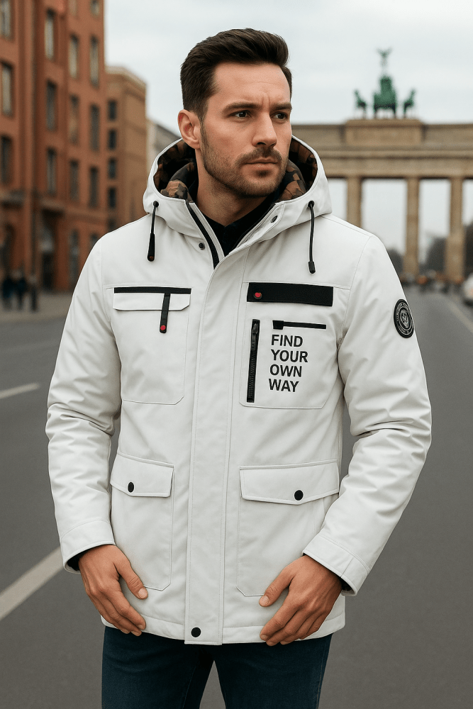 Niklas | Zeitlose wasserdichte Outdoor-Jacke für Herren