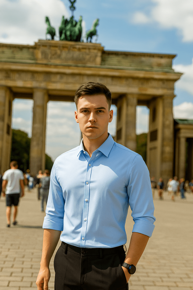 Lukas | Pflegeleichtes Stretchhemd für Herren