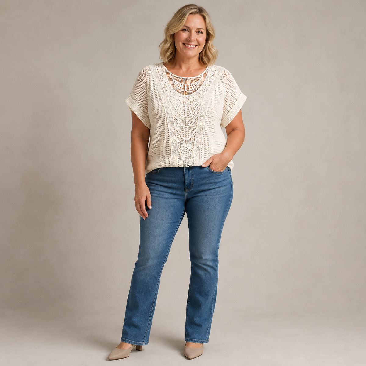 Linavera – Isabeau Spitzen Top
