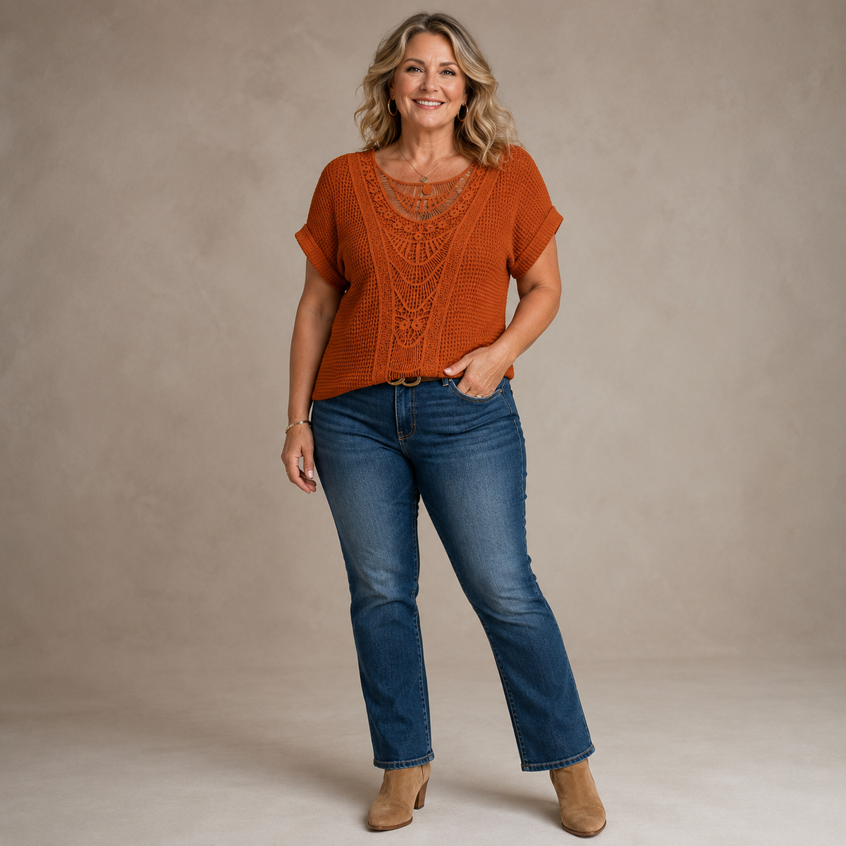Linavera – Isabeau Spitzen Top