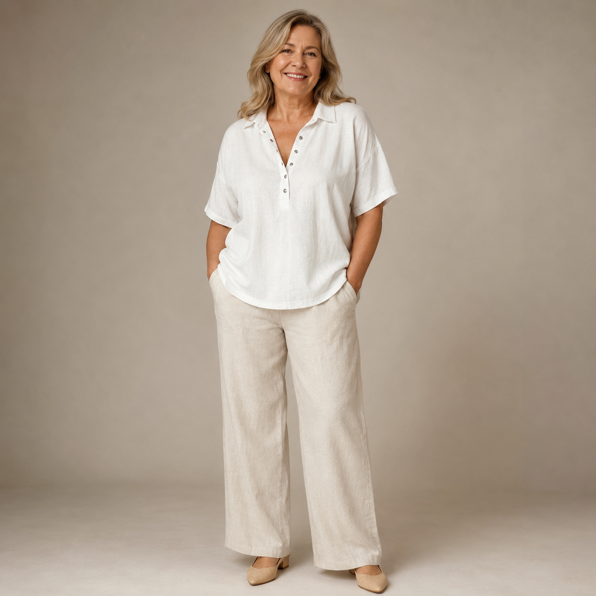 Linavera – Céleste Polo Top