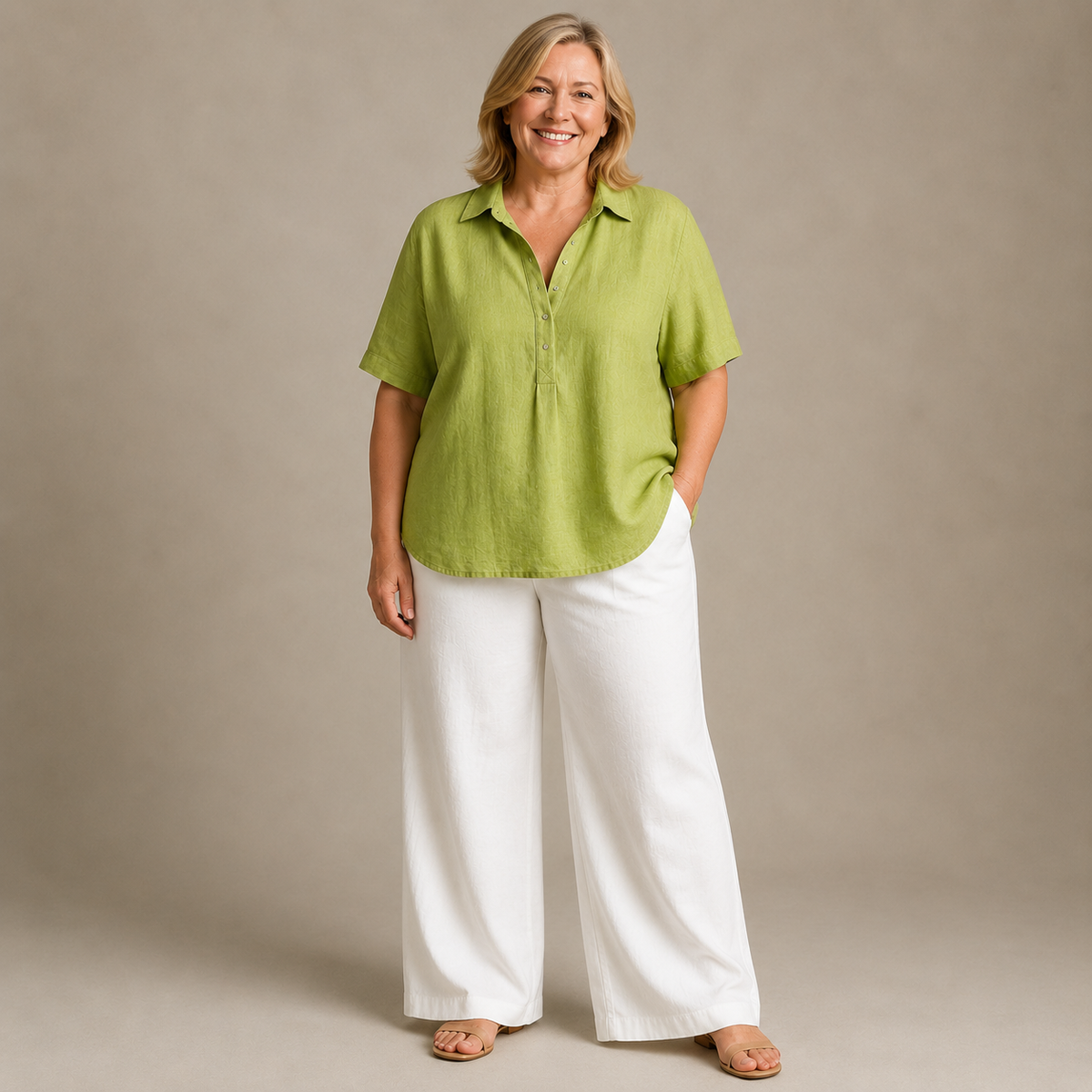 Linavera – Céleste Polo Top