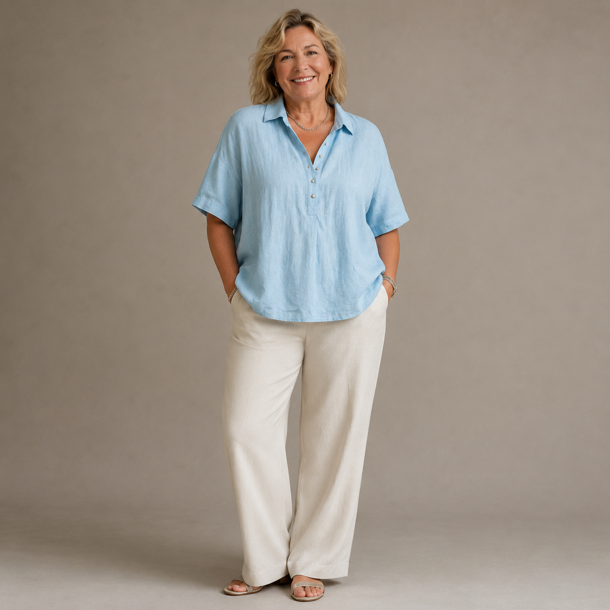 Linavera – Céleste Polo Top