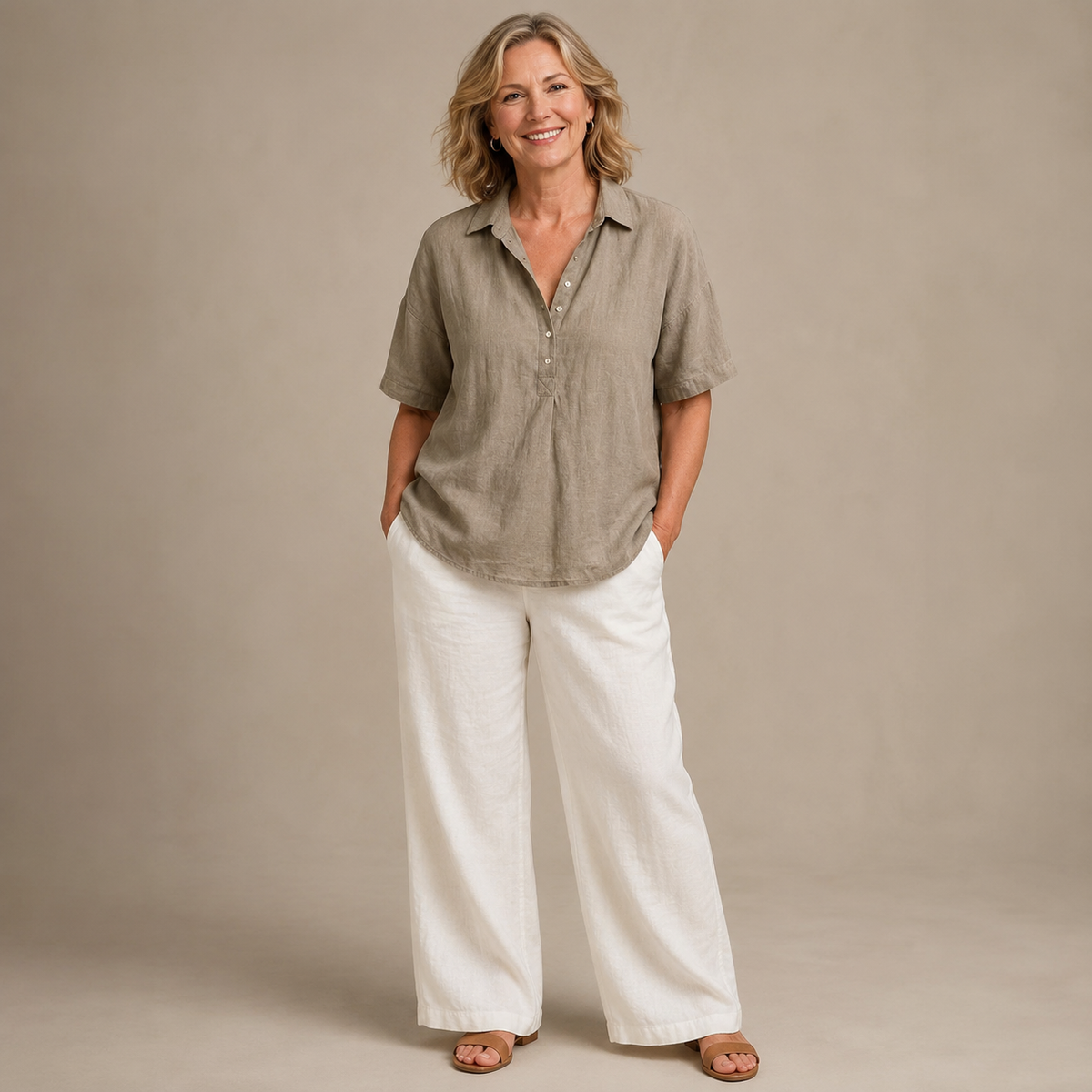 Linavera – Céleste Polo Top