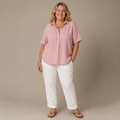 Céleste Polo Top — Casual Comfort & Verzorgde Uitstraling