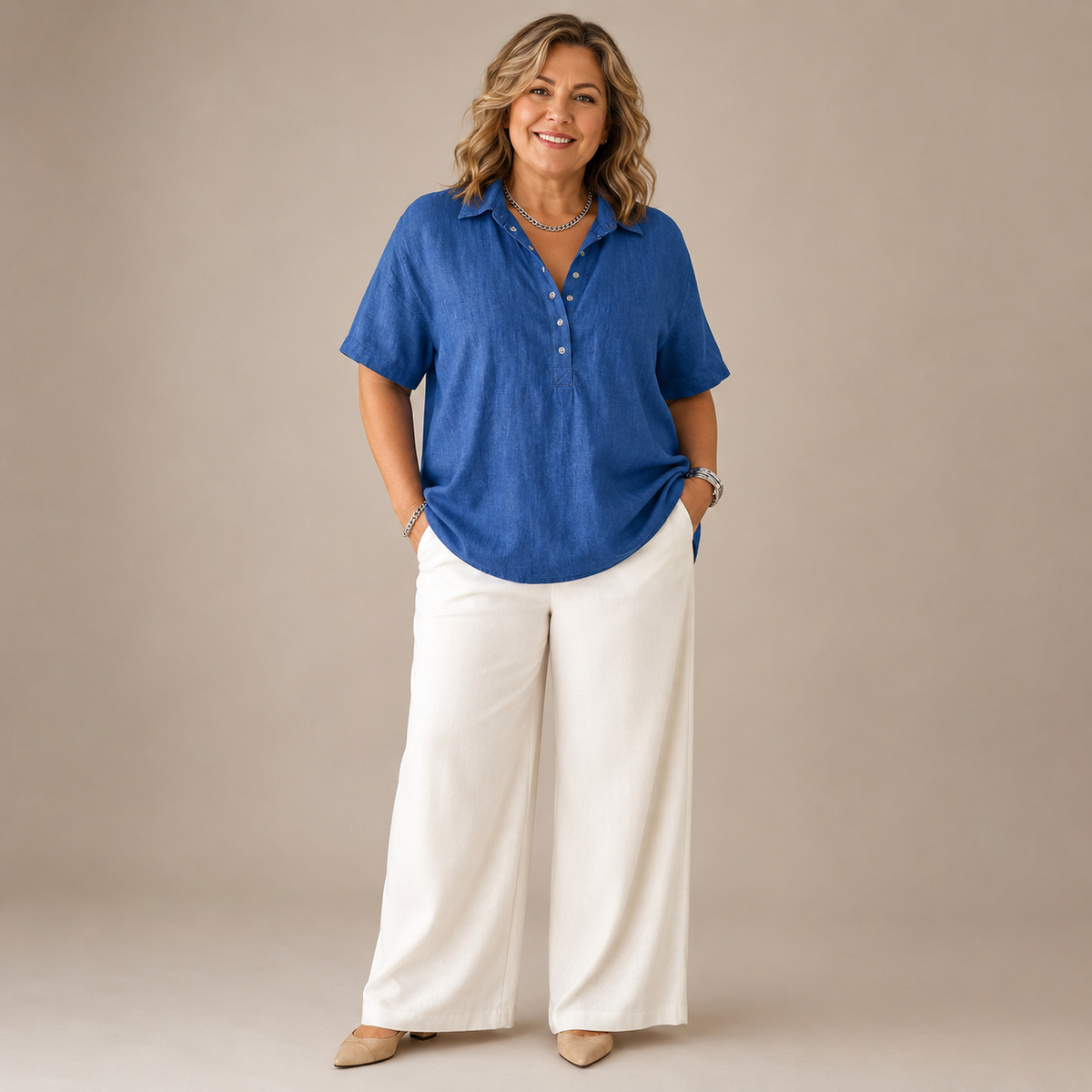 Linavera – Céleste Polo Top