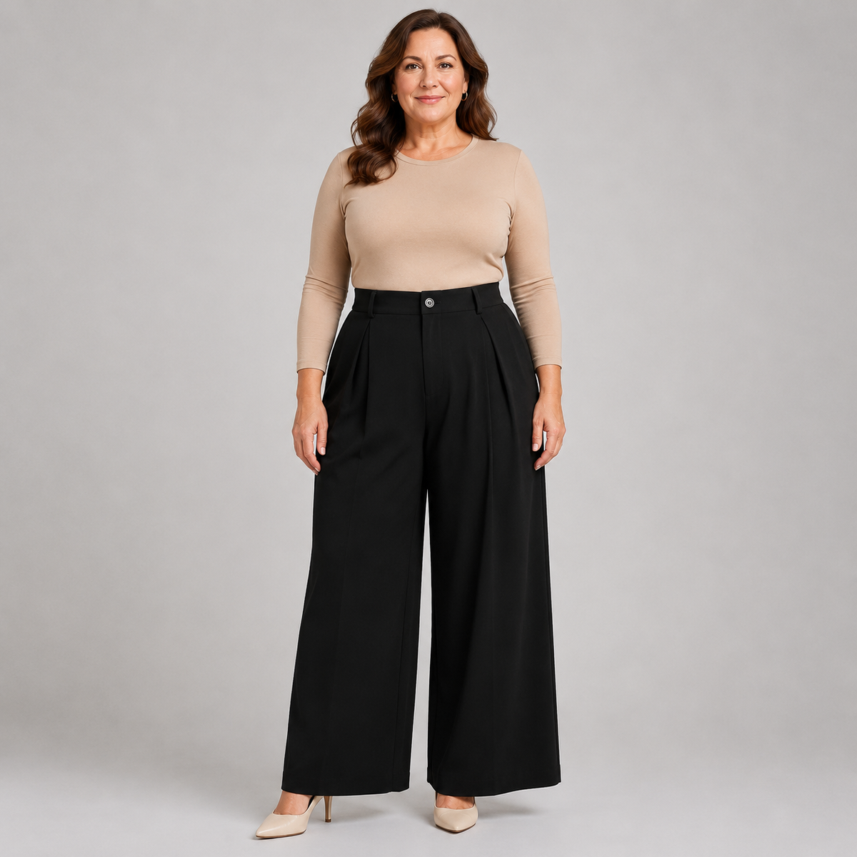 Linavera – Soline Elegance Hose, weite Beine für einen stilvollen Look