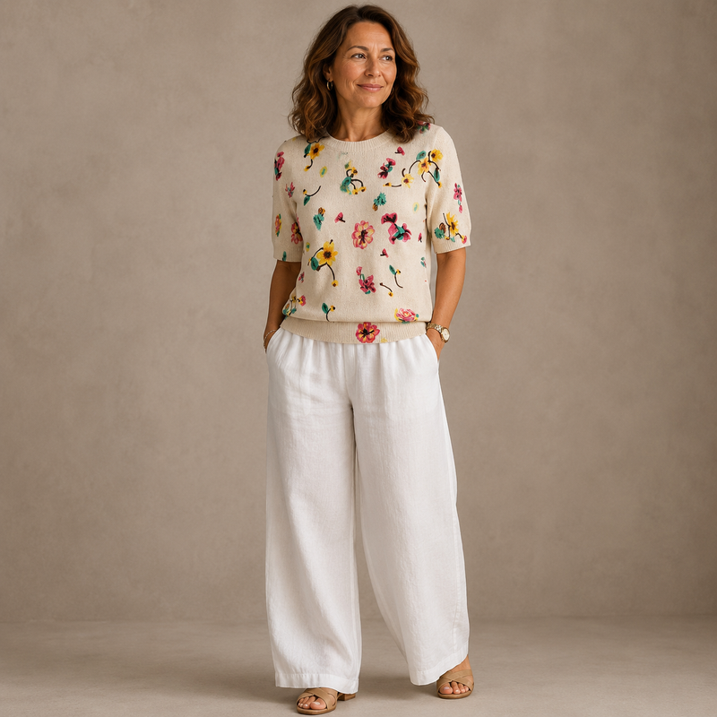 Linavera – Rosalie Bloom Pullover