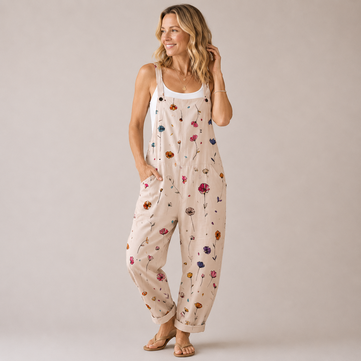 Zirella Bloom Jumpsuit - jumpsuit die soepel valt