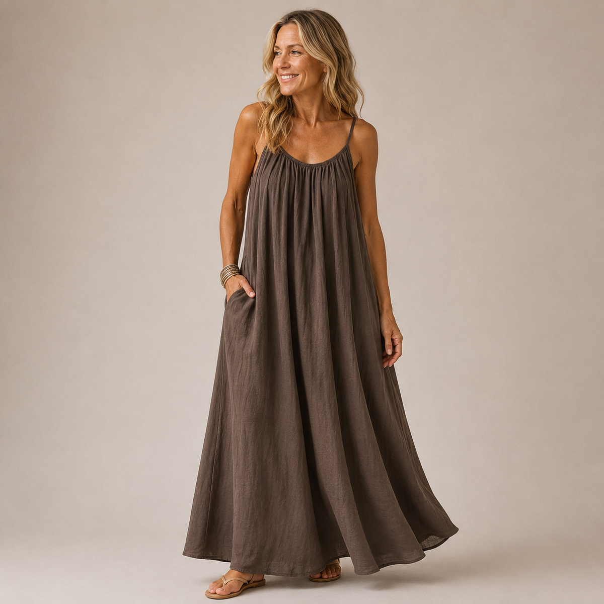 Linavera – Aurelia Flow Maxi Kleid