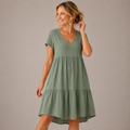 Eloria Flow Dress | Luchtig comfort dat mooi valt