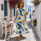 Celestine Bloom Dress | Licht, kleurrijk en gemaakt voor zonnige dagen