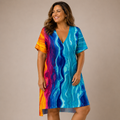 Solenne Art Dress | Comfort met een creatieve uitstraling