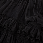 Valerie Noir Dress | Elegantie die moeiteloos draagt