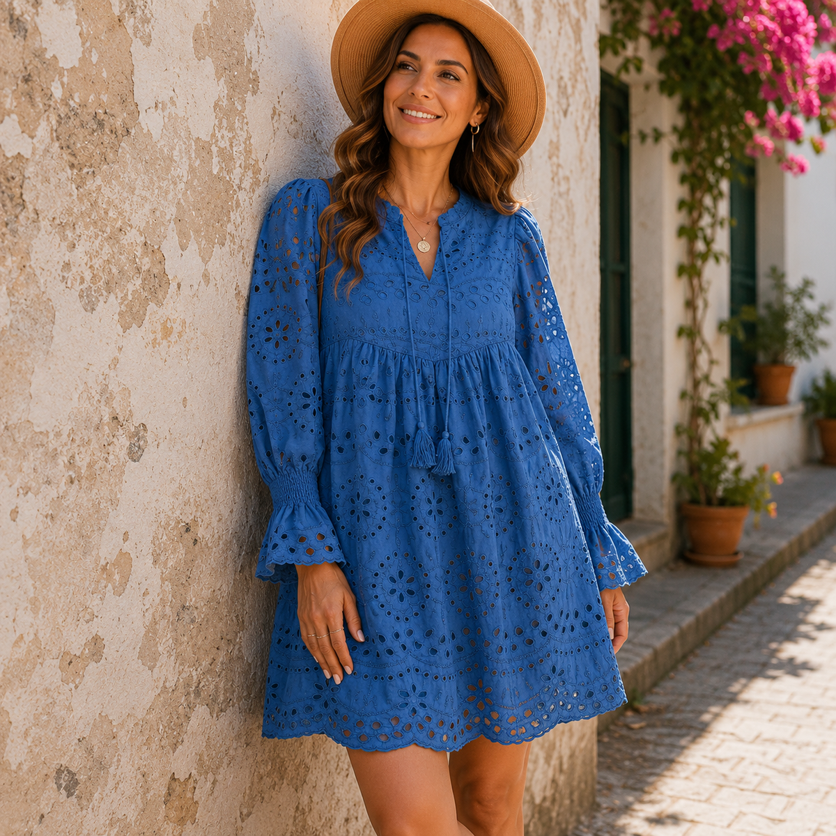 Linavera – Roseline Broderie Kleid