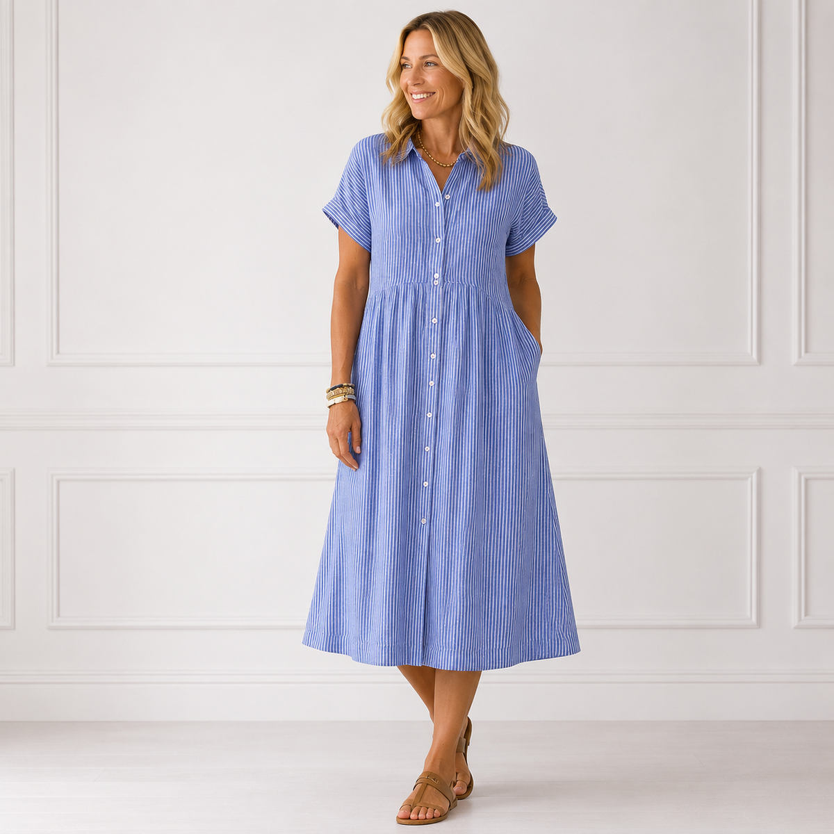 Linavera – Soléa Stripe Dress