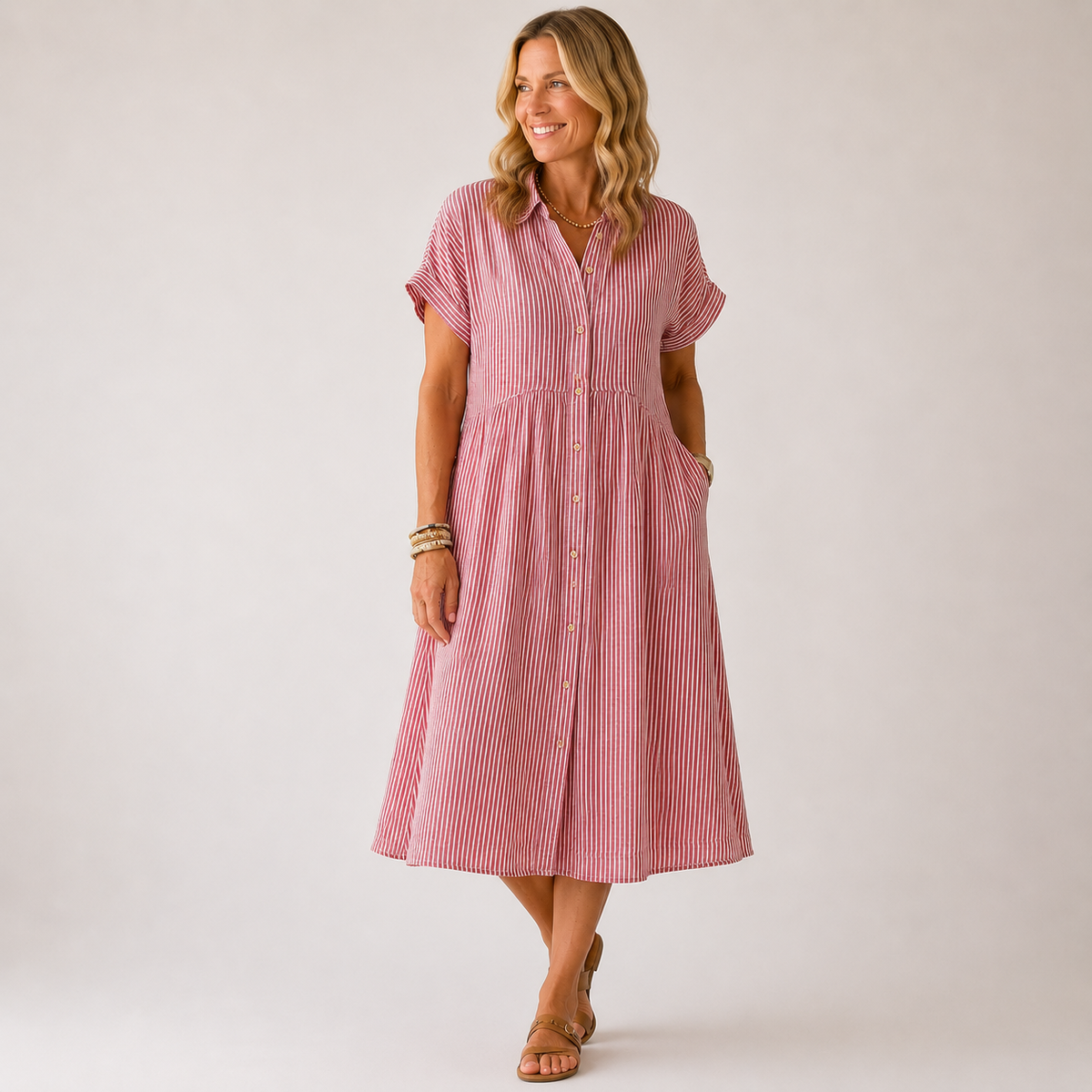 Linavera – Soléa Stripe Dress