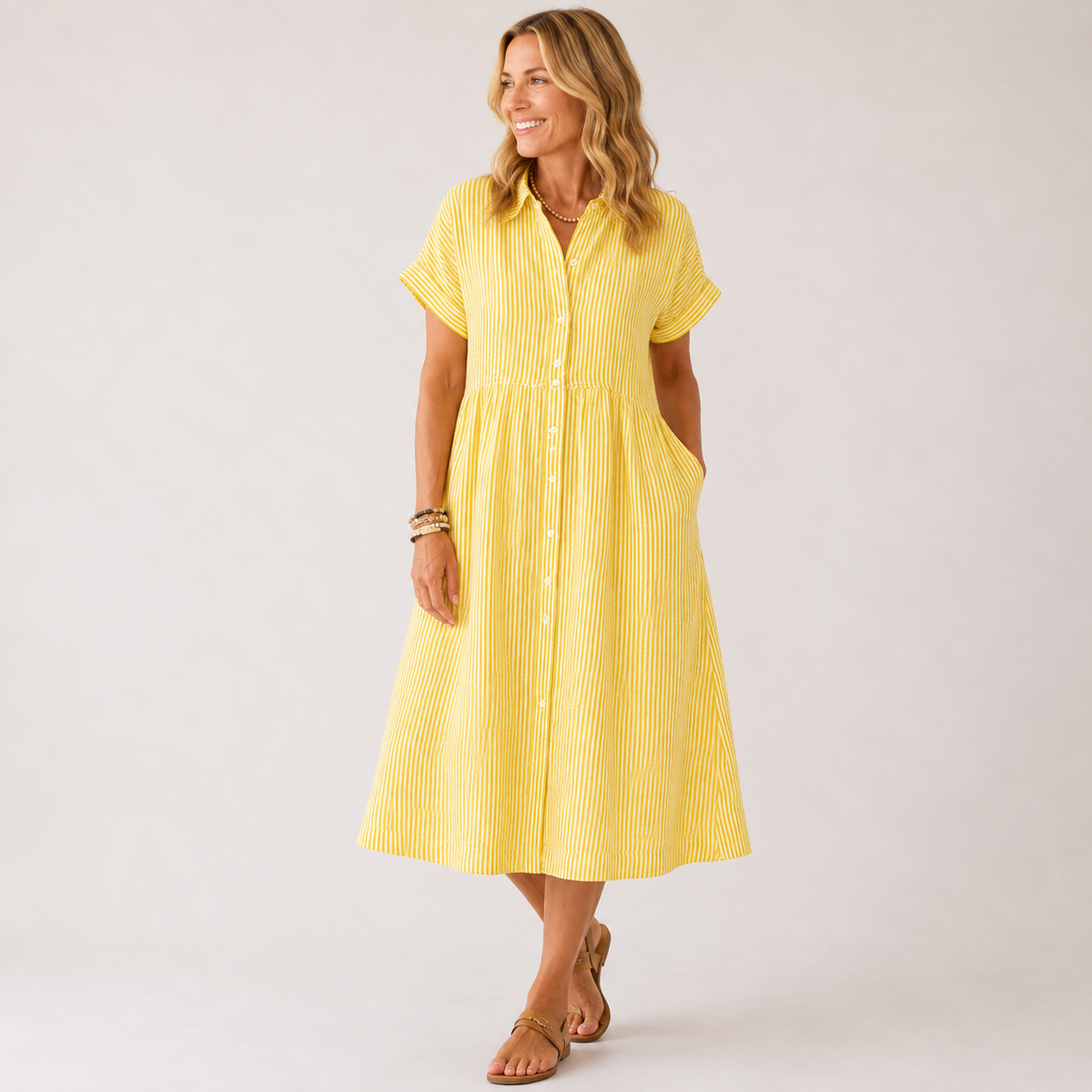 Linavera – Soléa Stripe Dress