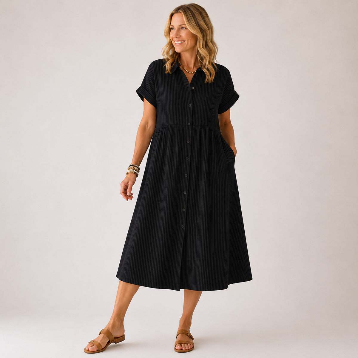 Linavera – Soléa Stripe Dress