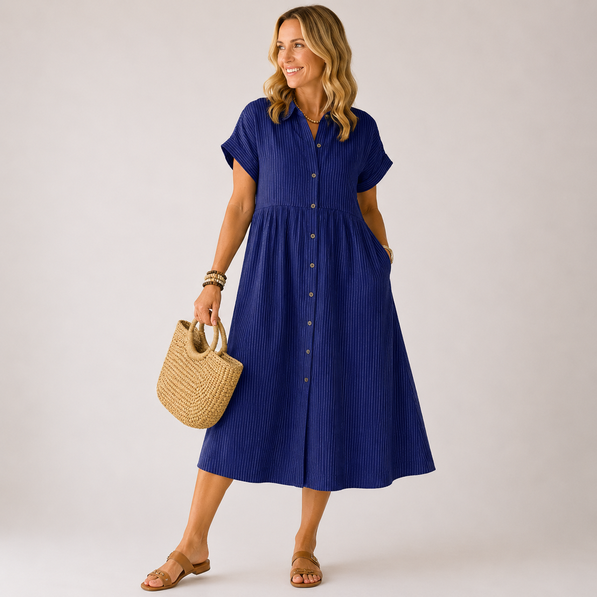 Linavera – Soléa Stripe Dress