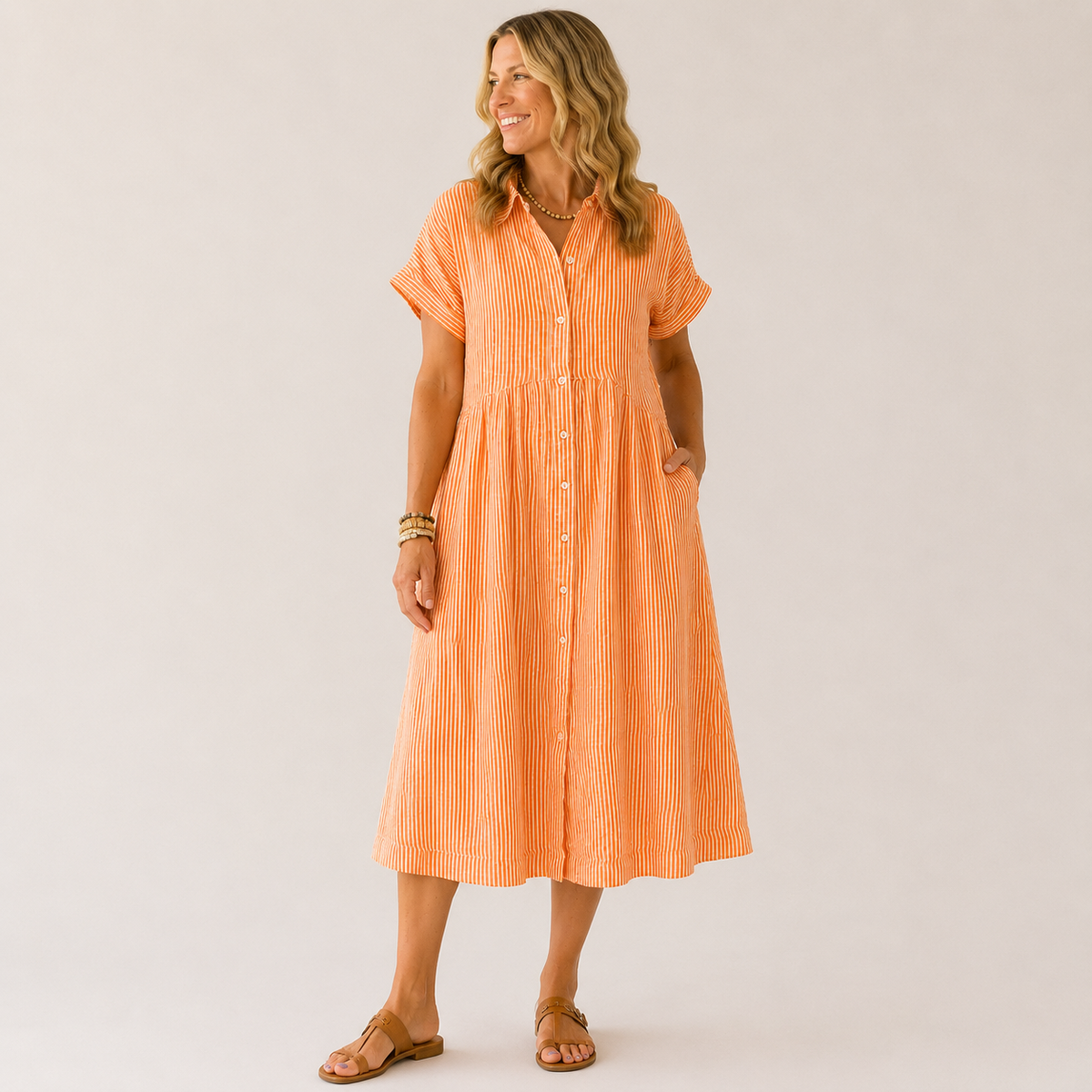 Linavera – Soléa Stripe Dress