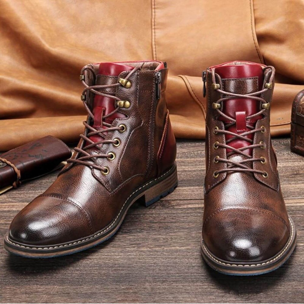 Eric | Elegante Premium-Leder-Oxford-Stiefel für Herren
