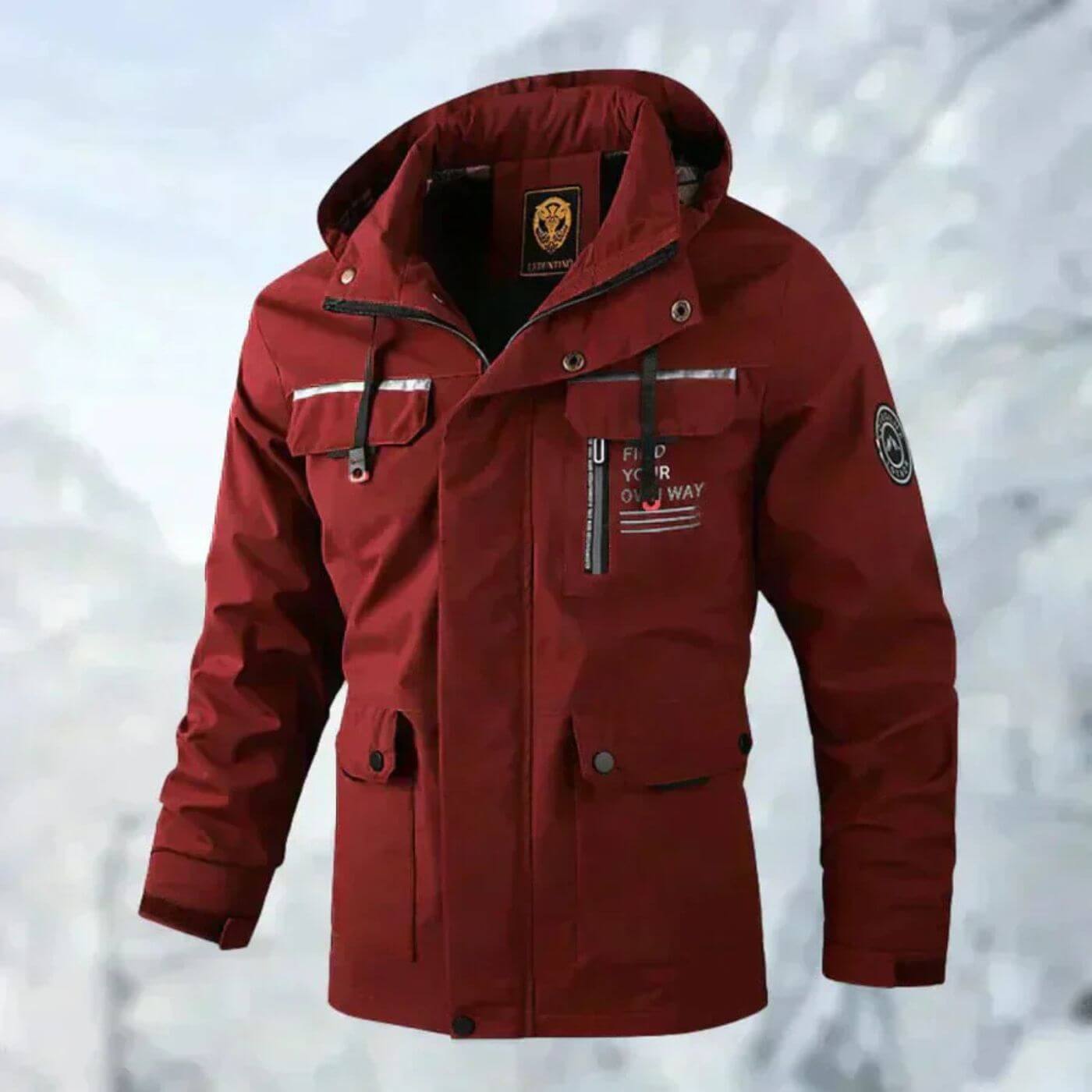 Niklas | Zeitlose wasserdichte Outdoor-Jacke für Herren