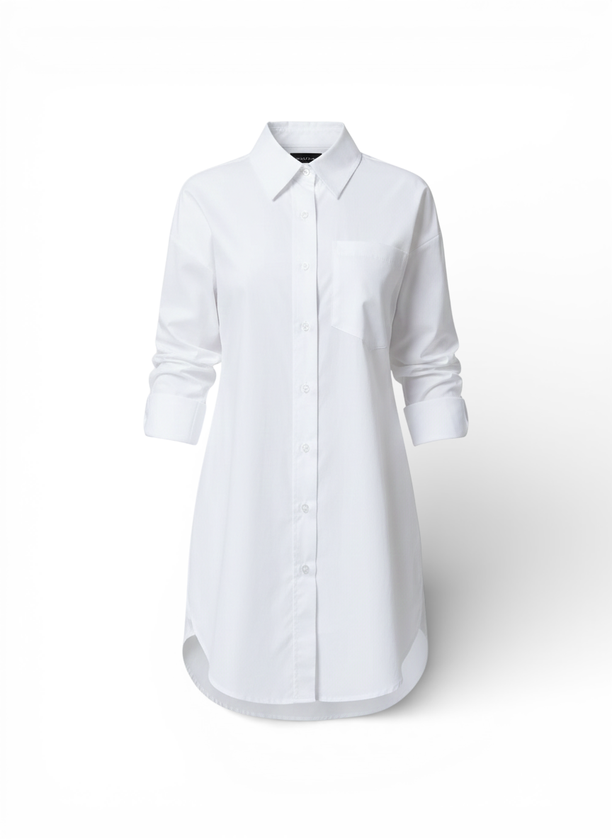 Monroe Shirt Dress - Valt los, oogt krachtig