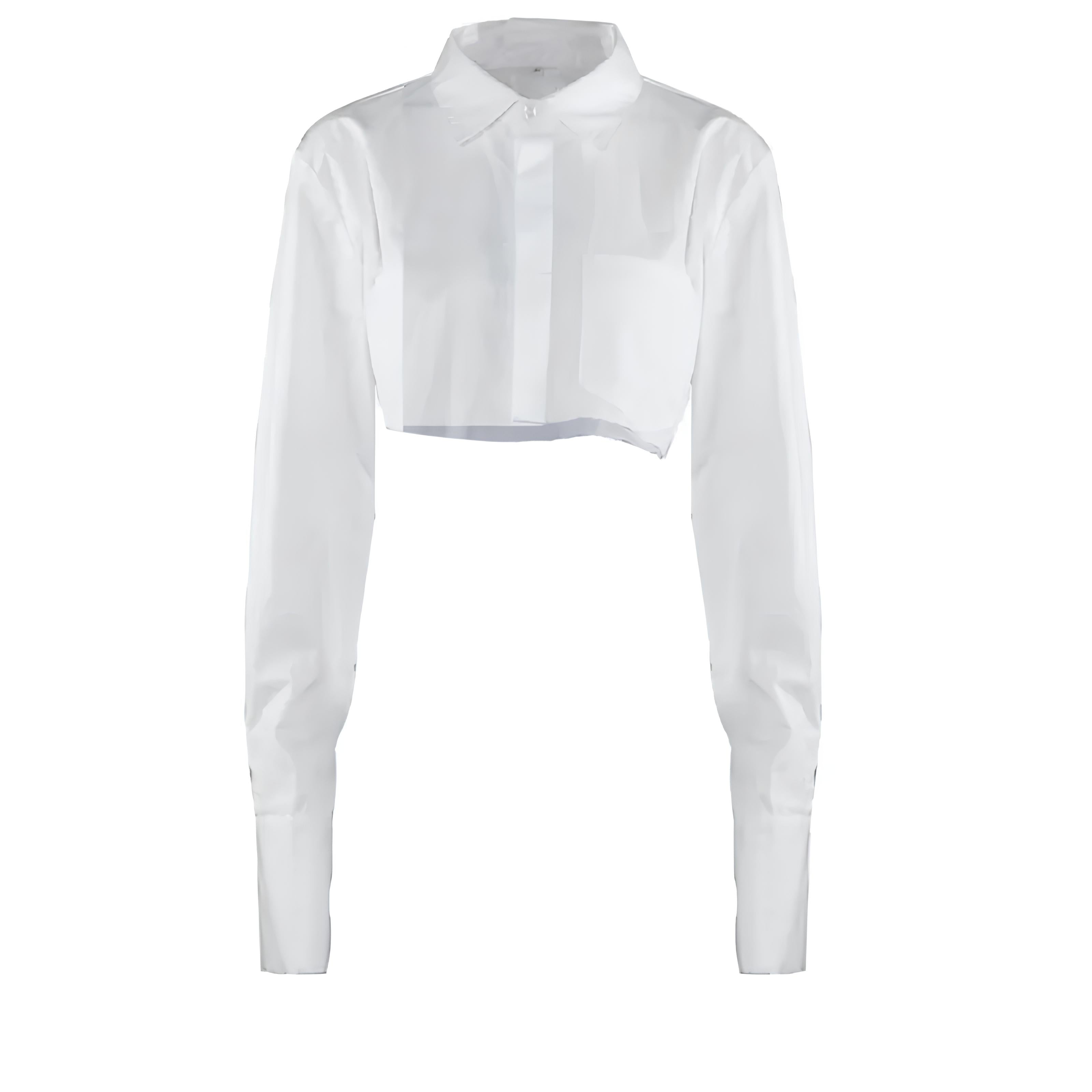 Noé Blouse - Kort, stijlvol, editorial vibe.