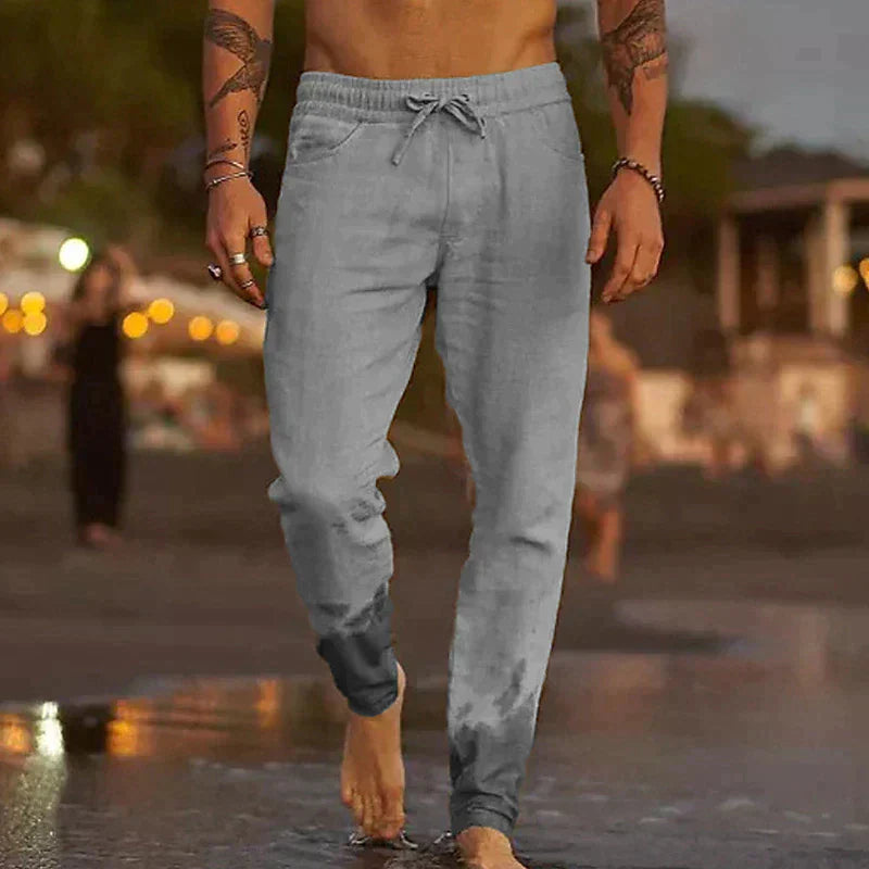 Gino - Zeitlose Leinenhose für stilvolle Männer