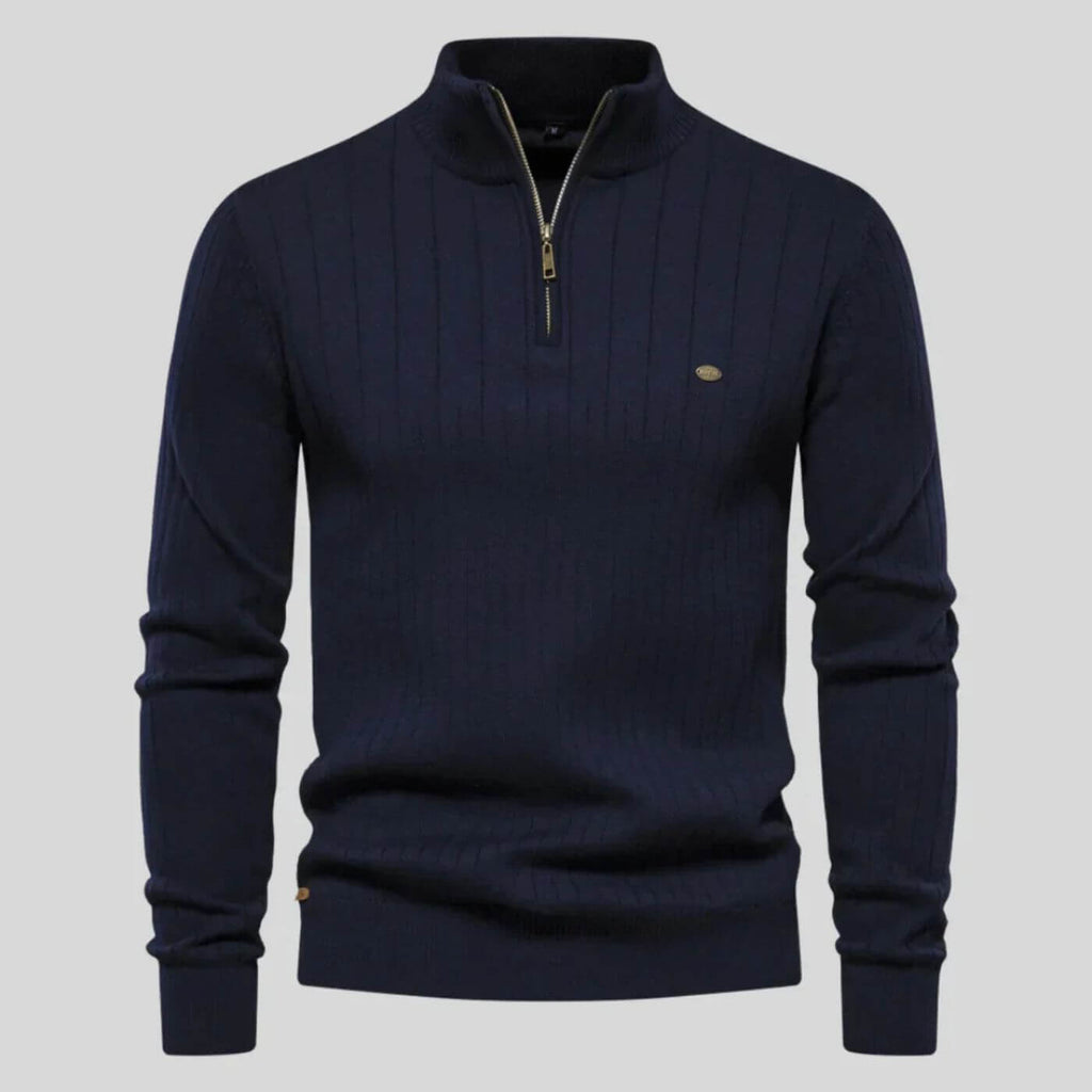 Friedbert | Eleganter Komfortpullover für Herren