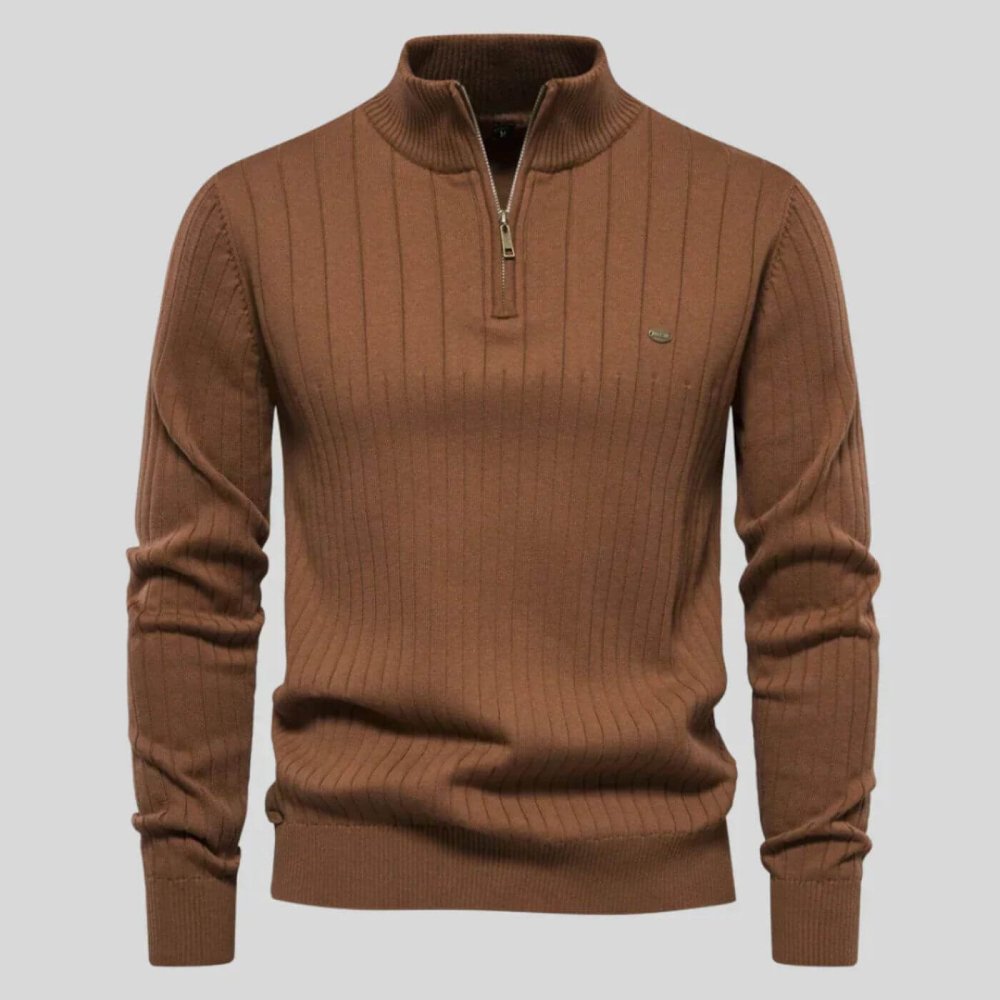 Friedbert | Eleganter Komfortpullover für Herren