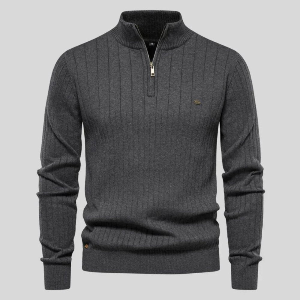 Friedbert | Eleganter Komfortpullover für Herren