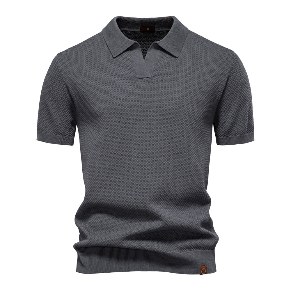Ulrich – Strukturiertes Polo-Shirt für stilbewusste Männer