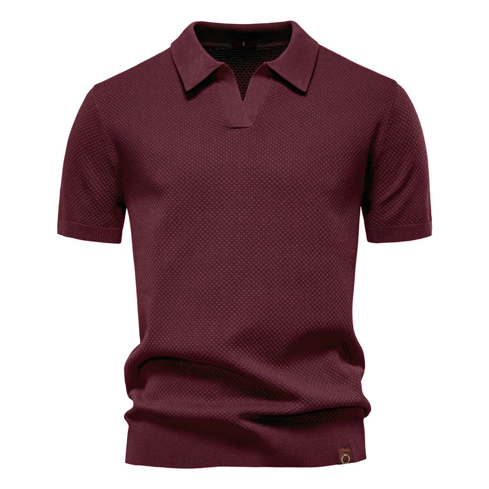 Ulrich – Strukturiertes Polo-Shirt für stilbewusste Männer