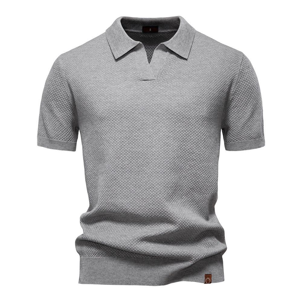 Ulrich – Strukturiertes Polo-Shirt für stilbewusste Männer