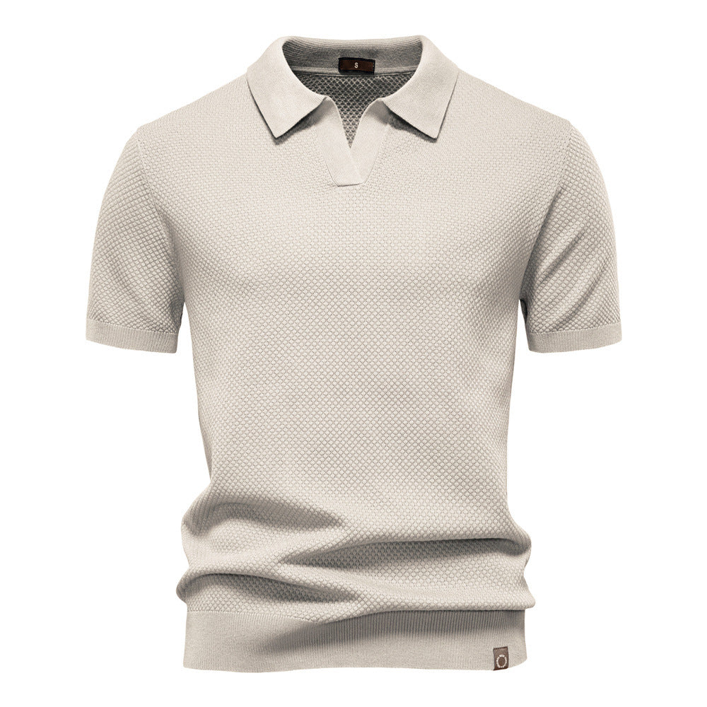 Ulrich – Strukturiertes Polo-Shirt für stilbewusste Männer