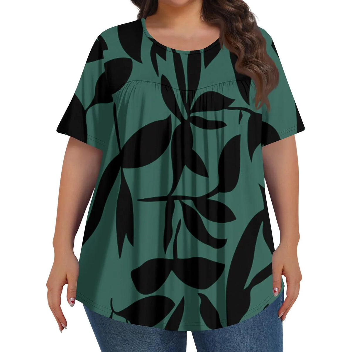 Norélia Bloom Top | Bequemer Schnitt mit schmeichelhaftem Blumenmuster