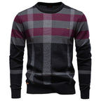 Rosenfeld | Eleganter Herrenpullover mit Diamantdesign